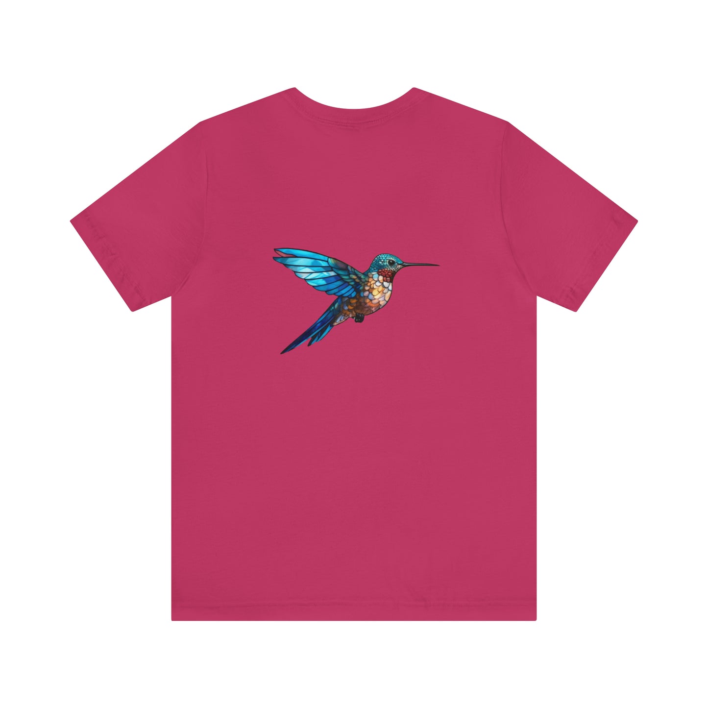 Hummingbird Back Unisex Jersey Short Sleeve Tee