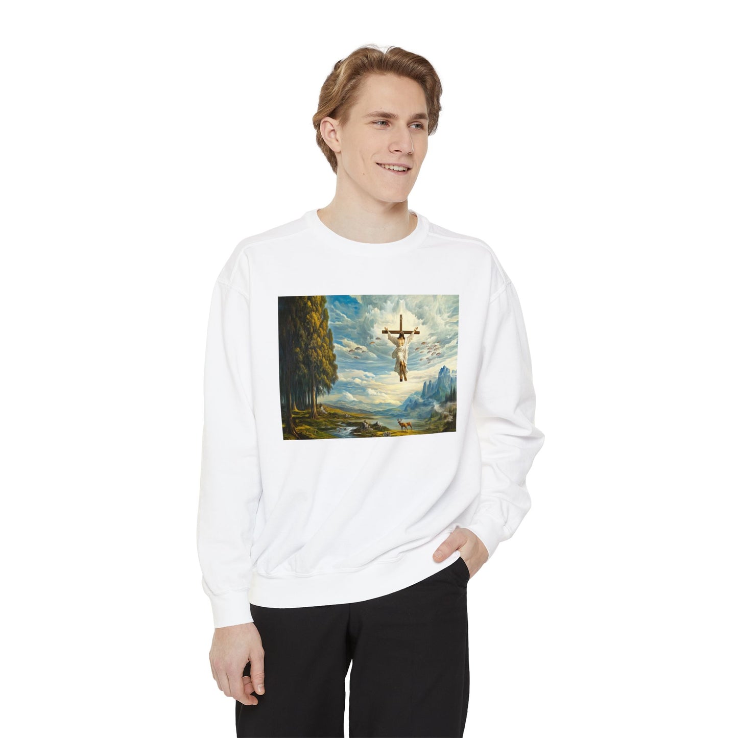 Oregon Salvation Unisex Garment-Dyed Sweatshirt