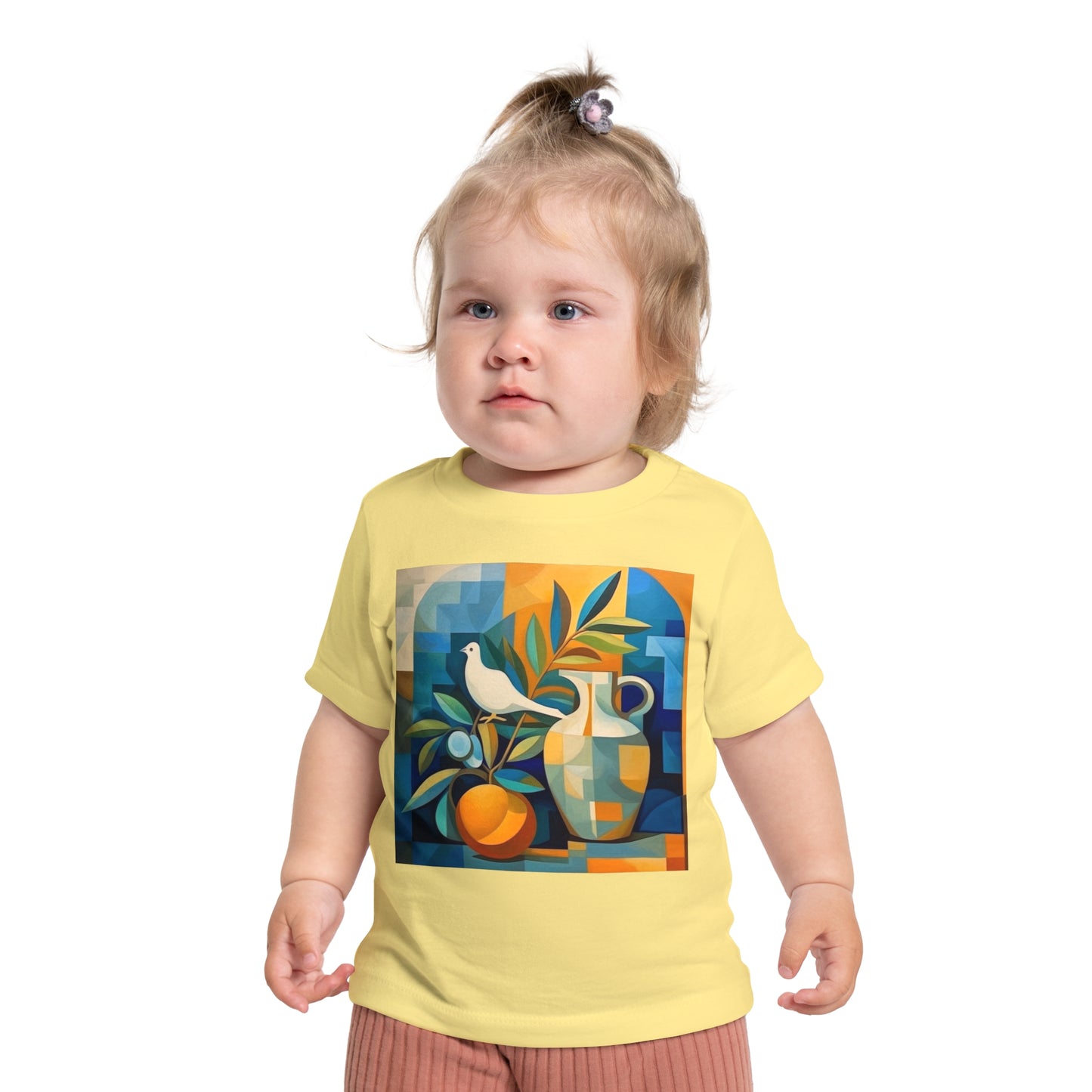 Dove and Olive Branch Baby Short Sleeve T-Shirt