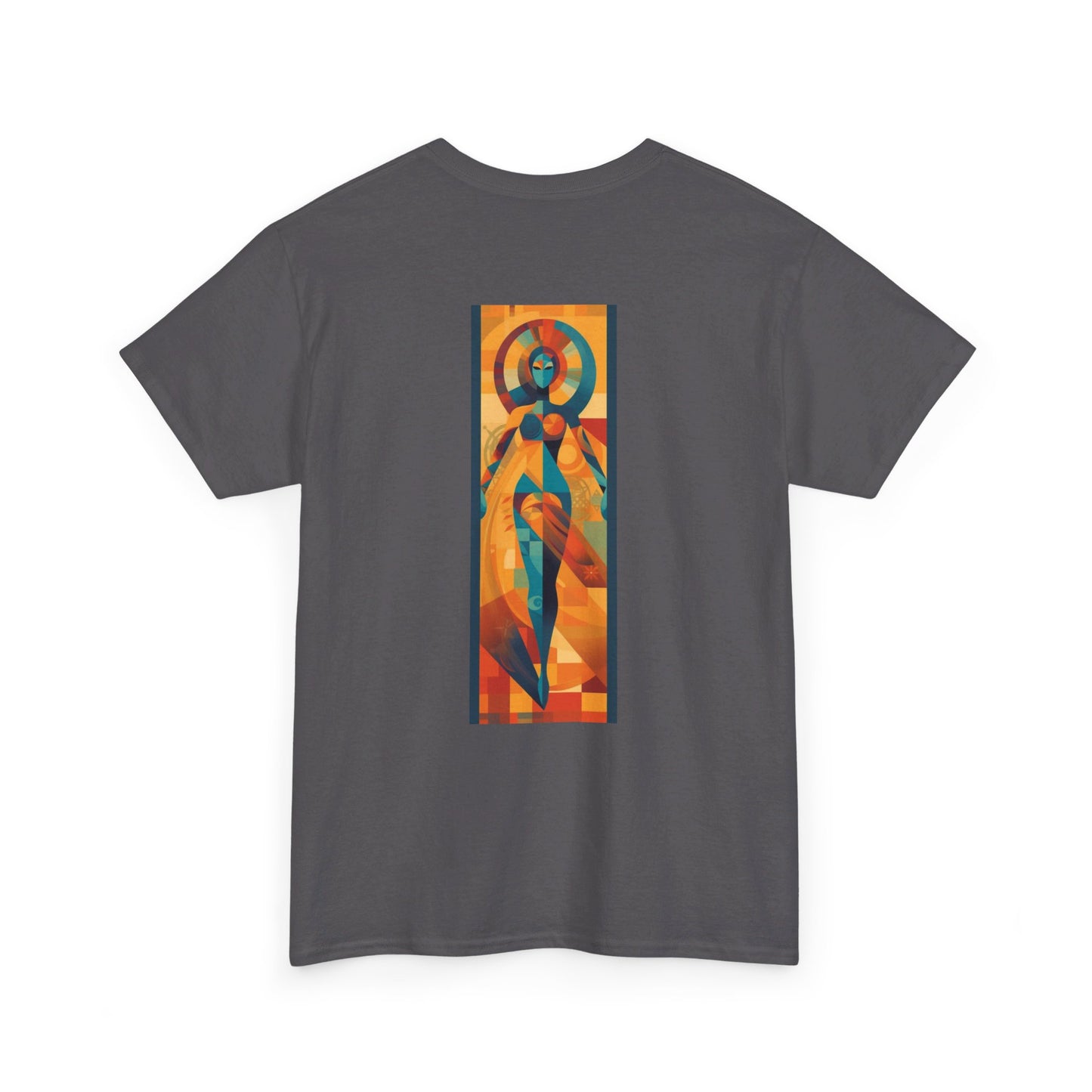 Tantric Cubism Unisex Heavy Cotton Tee