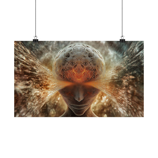Star Head Matte Poster