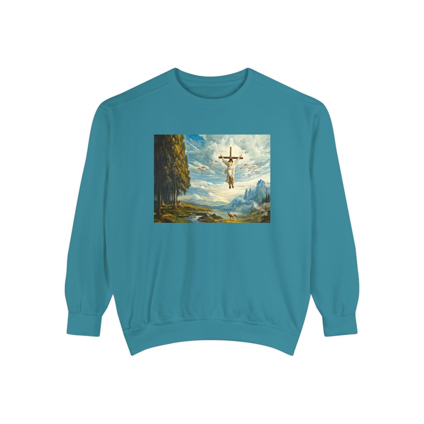 Oregon Salvation Unisex Garment-Dyed Sweatshirt