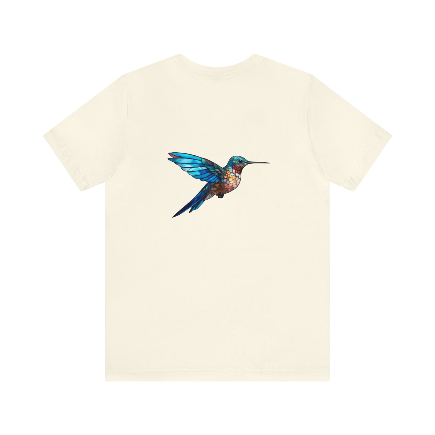 Hummingbird Back Unisex Jersey Short Sleeve Tee