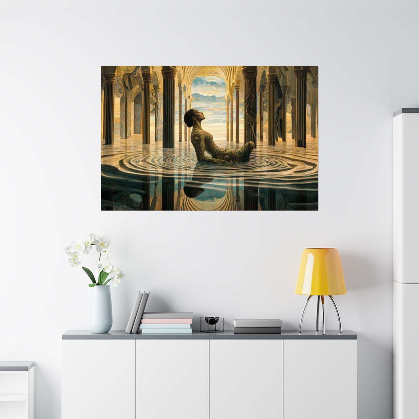 Water Temple Matte Horizontal Posters