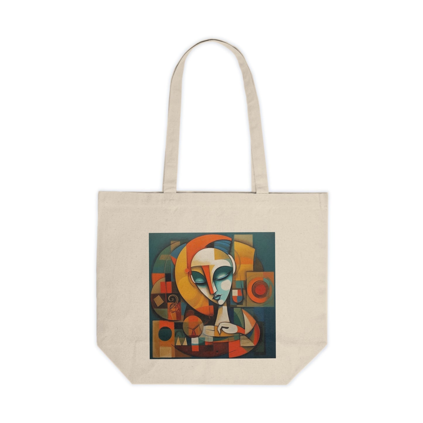 Mama Love Canvas Shopping Tote