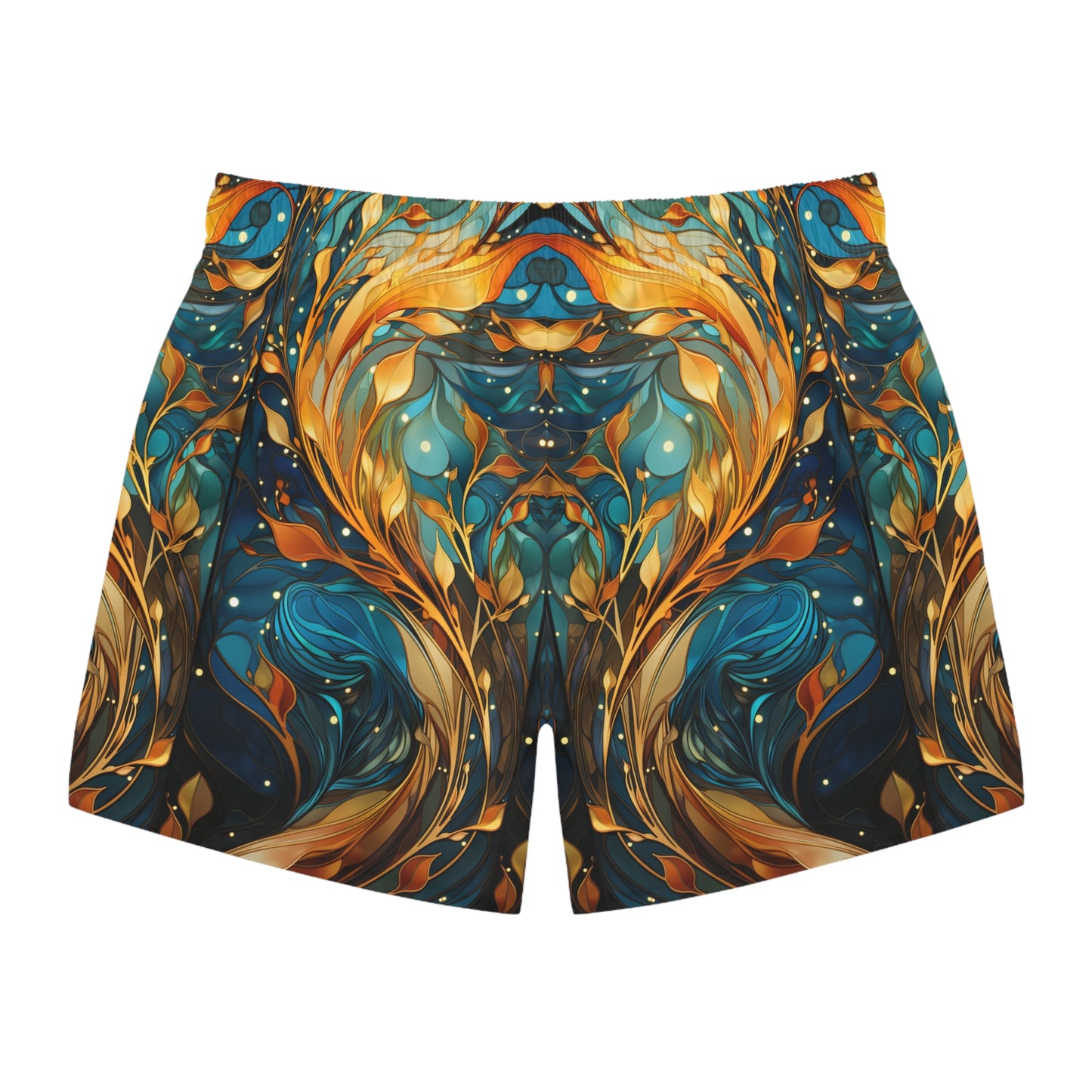 Kelp Mirror Swim Trunks (AOP)