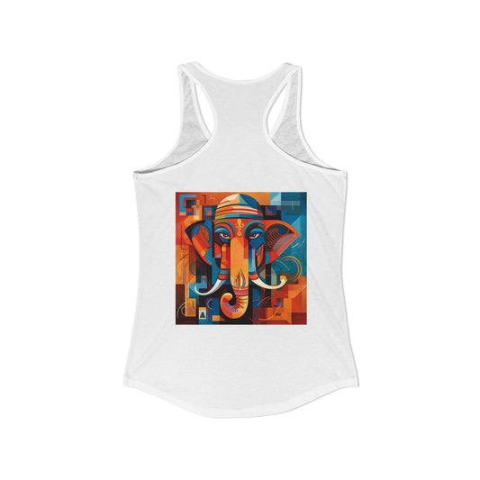 Ganesha Back Unisex Jersey Tank