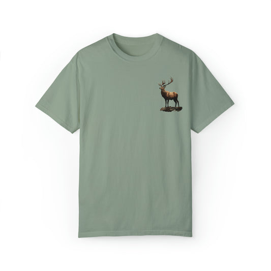 Elk Unisex Garment-Dyed T-shirt