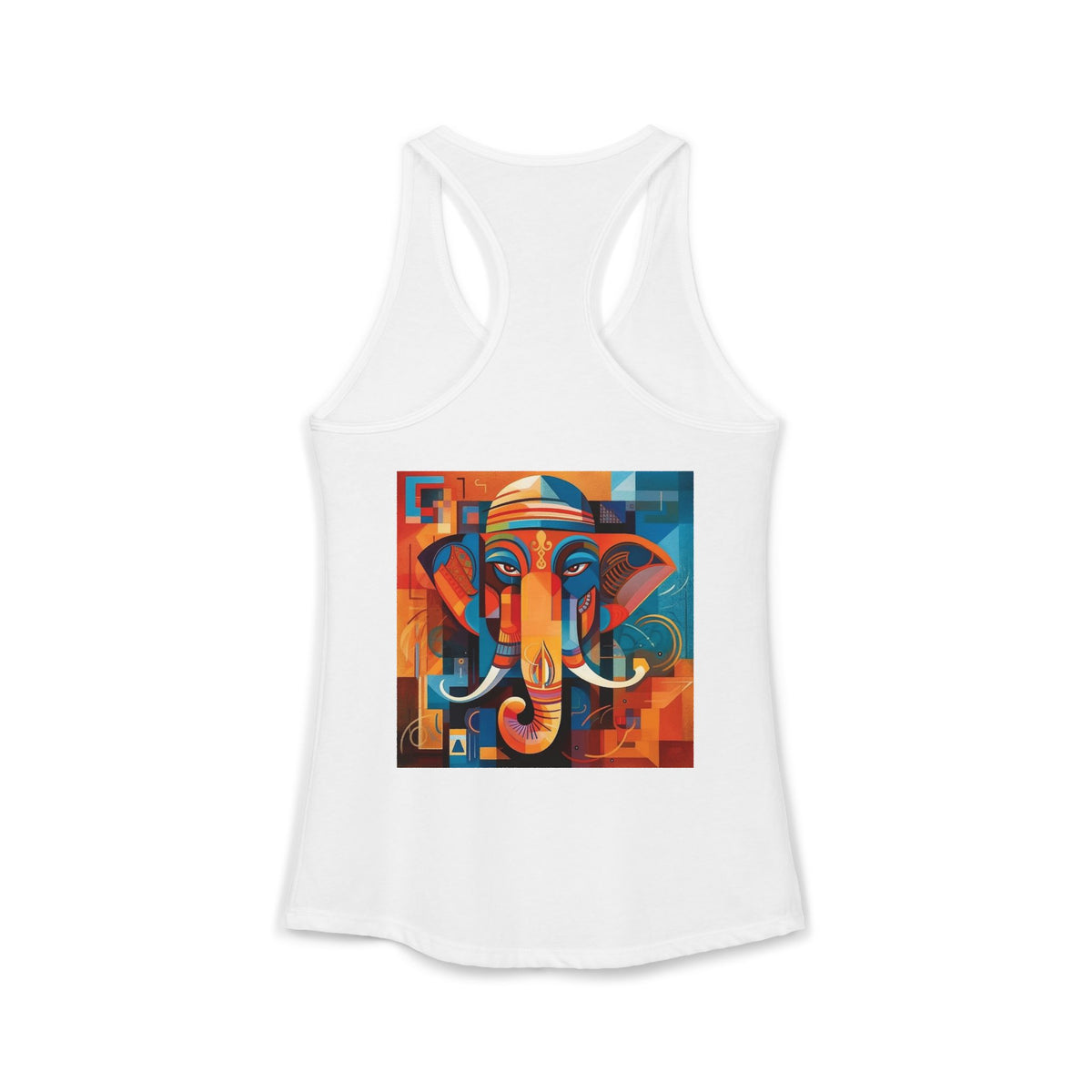 Ganesha Back Unisex Jersey Tank