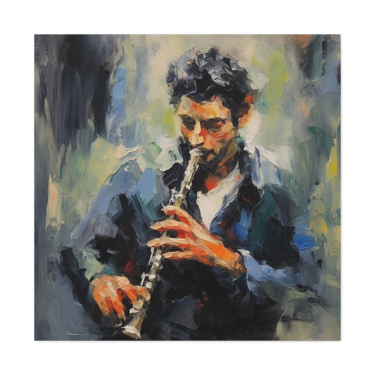 Cezanne's Clarinet Canvas Gallery Wraps