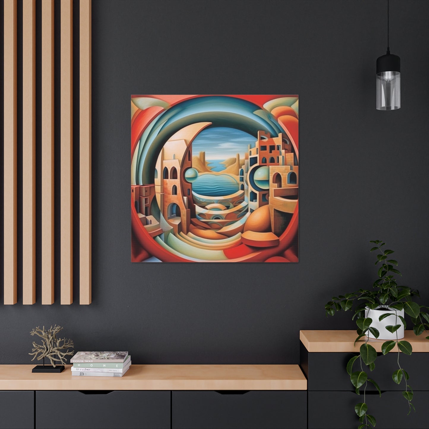 Port of Call Canvas Gallery Wraps