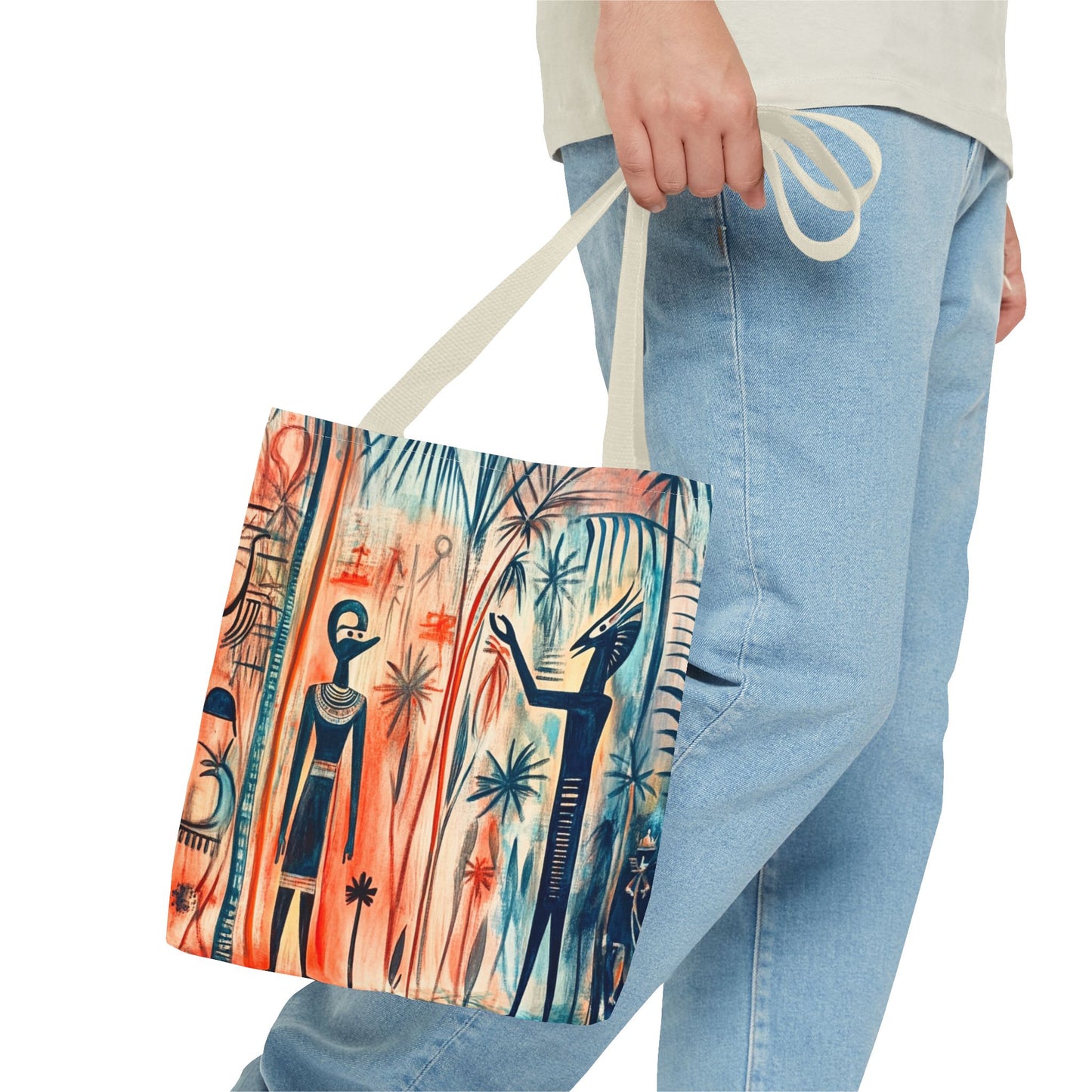 Dream Figures Tote Bag (AOP)