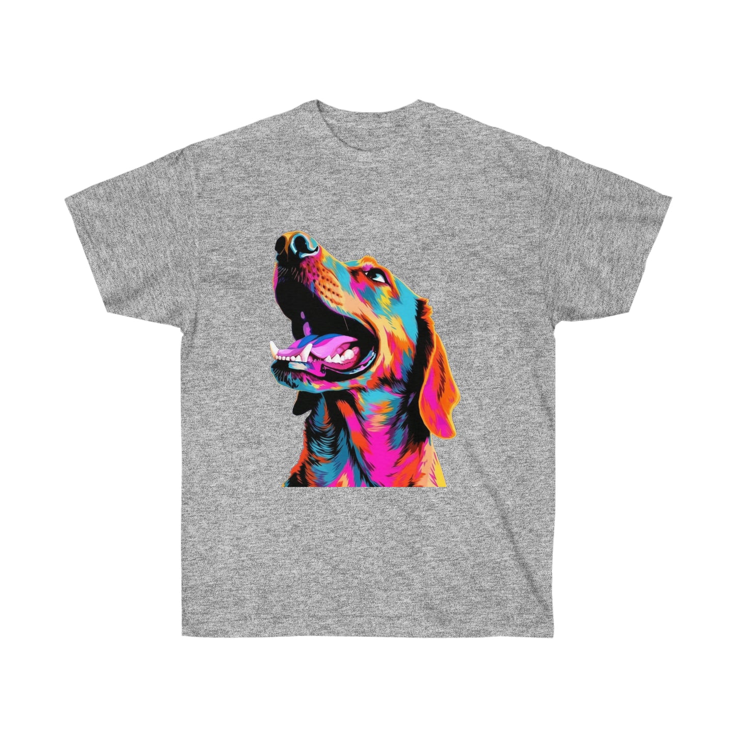 Psychedelic Pooch Unisex Ultra Cotton Tee