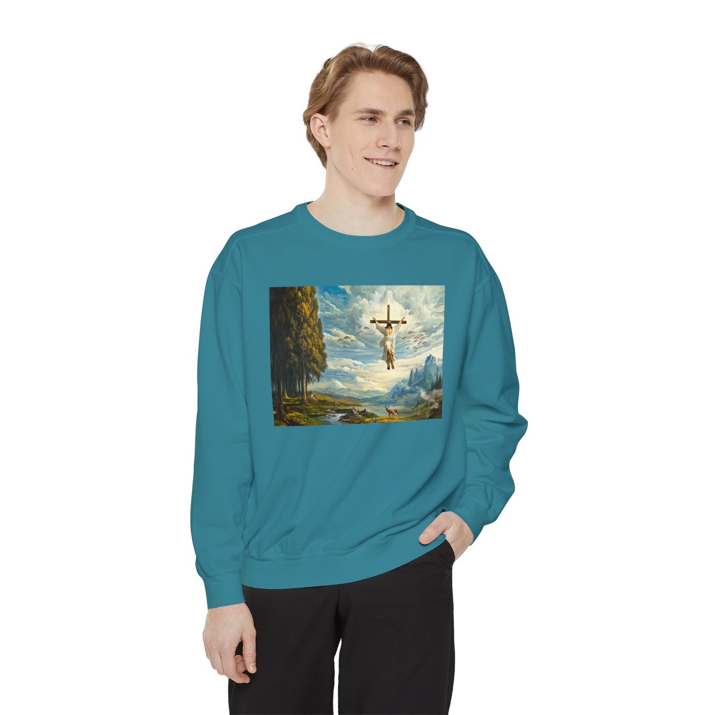 Oregon Salvation Unisex Garment-Dyed Sweatshirt