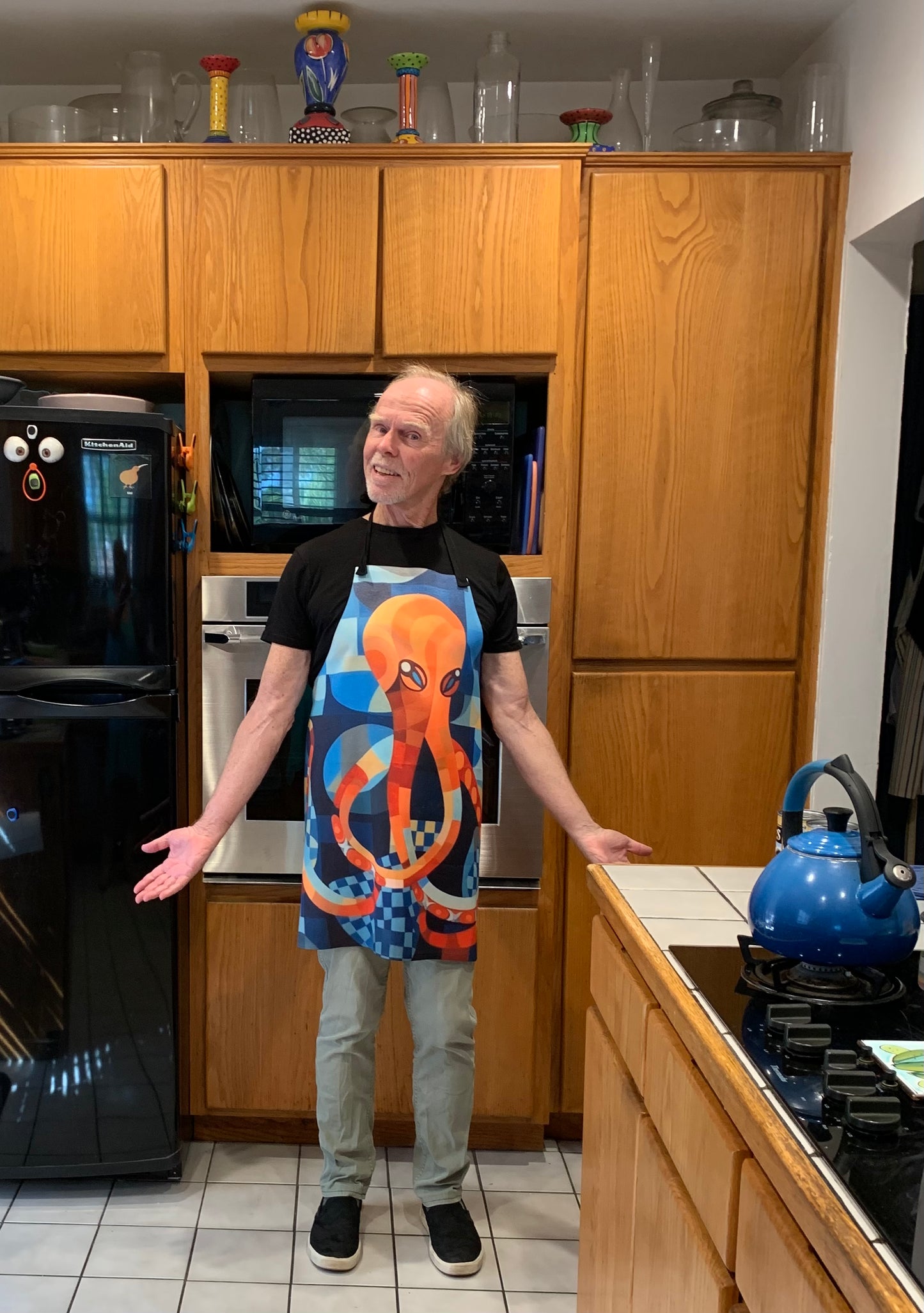 Octopus Art Apron (AOP)