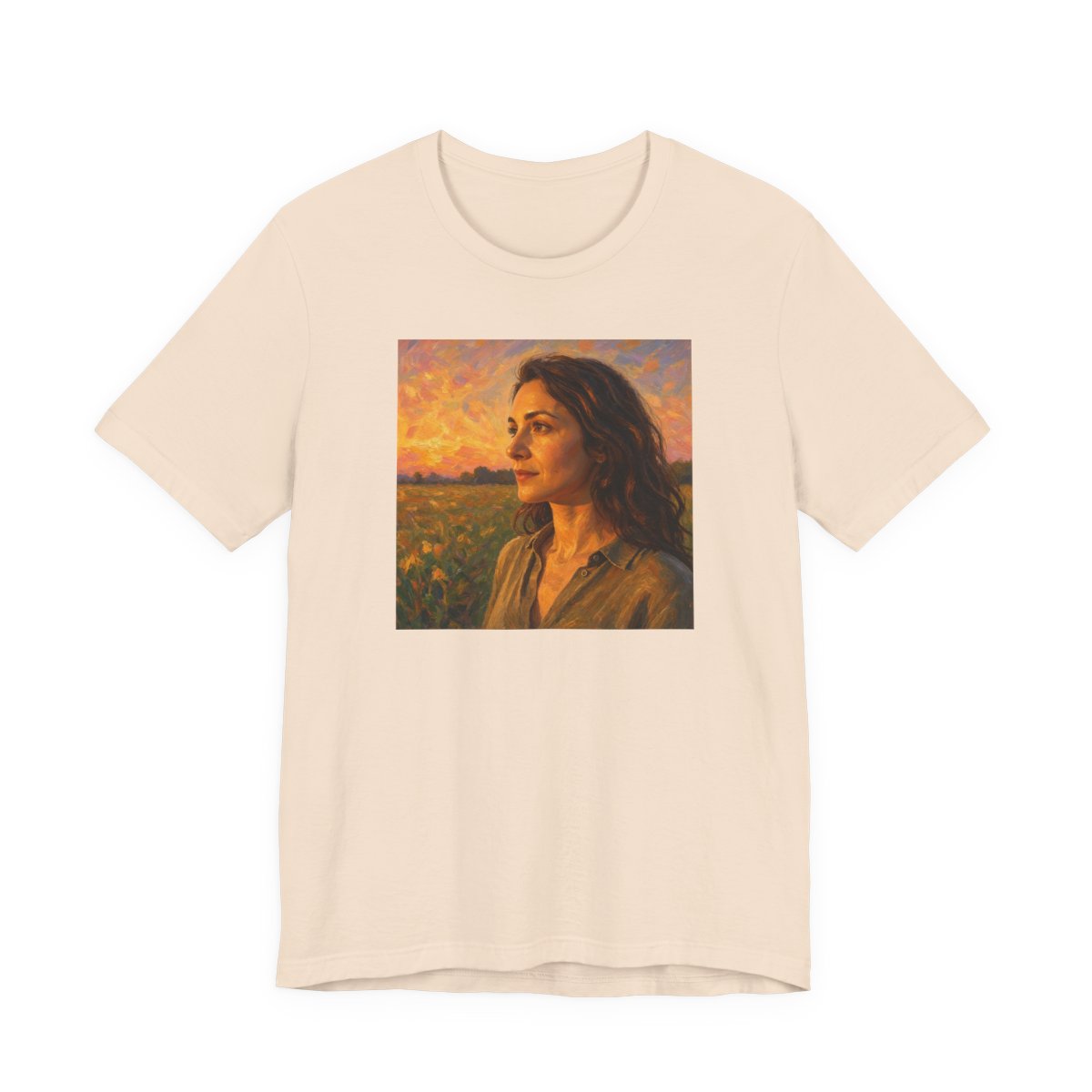 Air and Sky Girl Unisex Jersey Tee — Soft Cream front