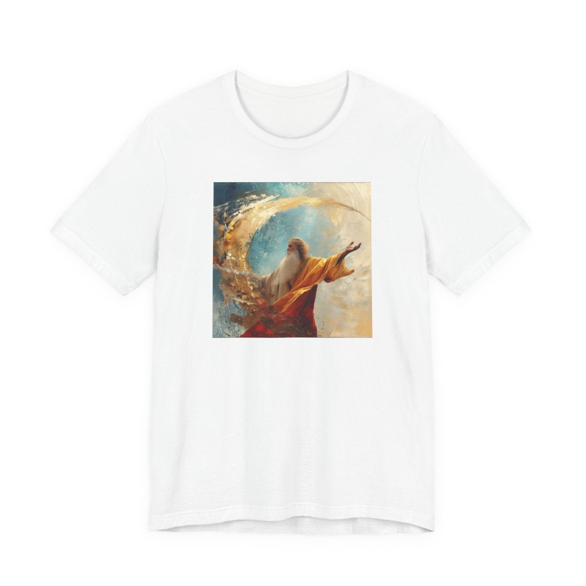 Aqueous Dream Unisex Jersey Tee — White front