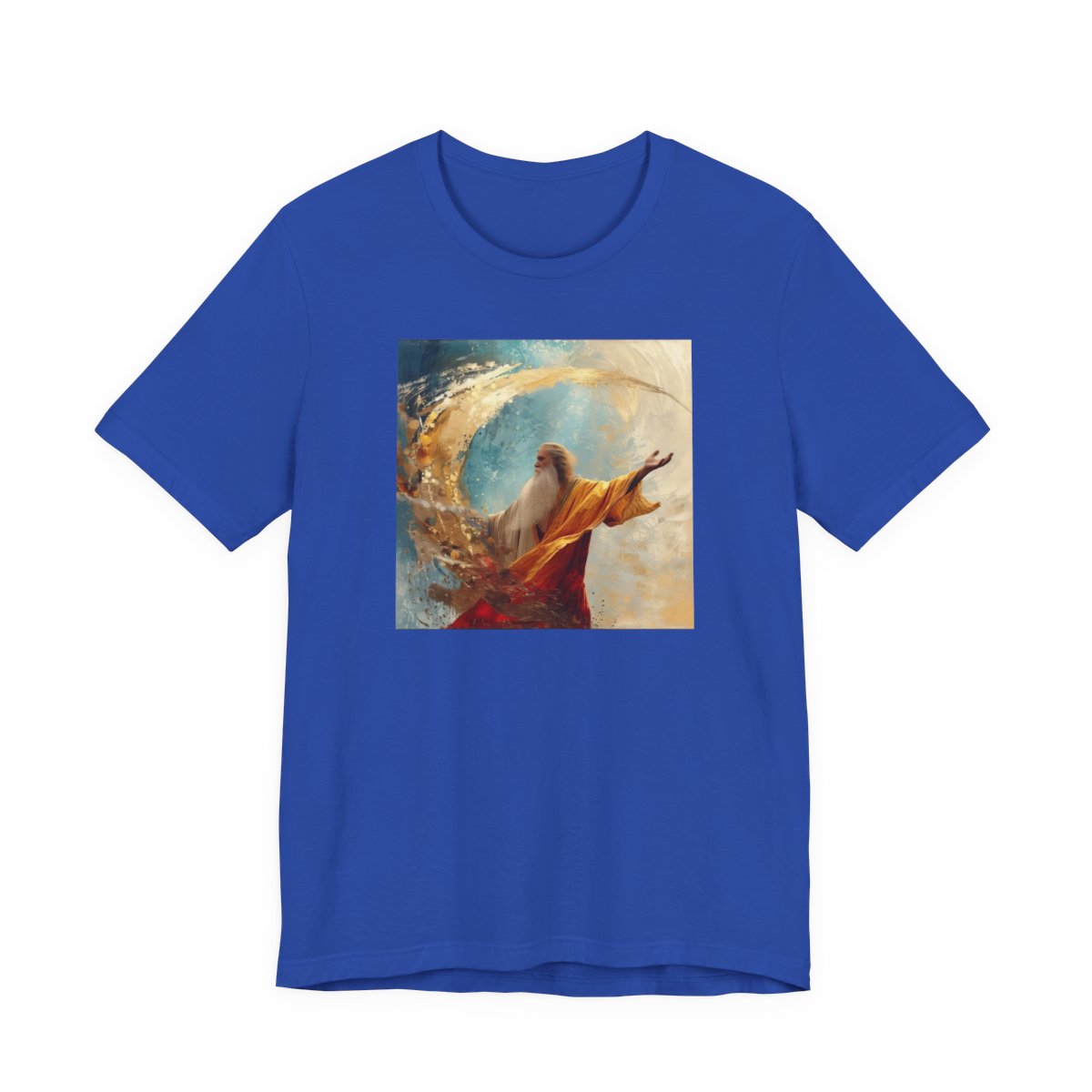 Aqueous Dream Unisex Jersey Tee — True Royal front