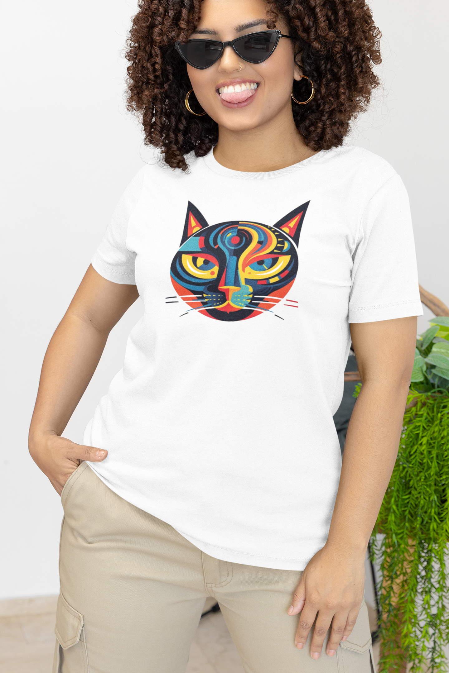 3rd Eye Cat Unisex Jersey Short Sleeve Tee