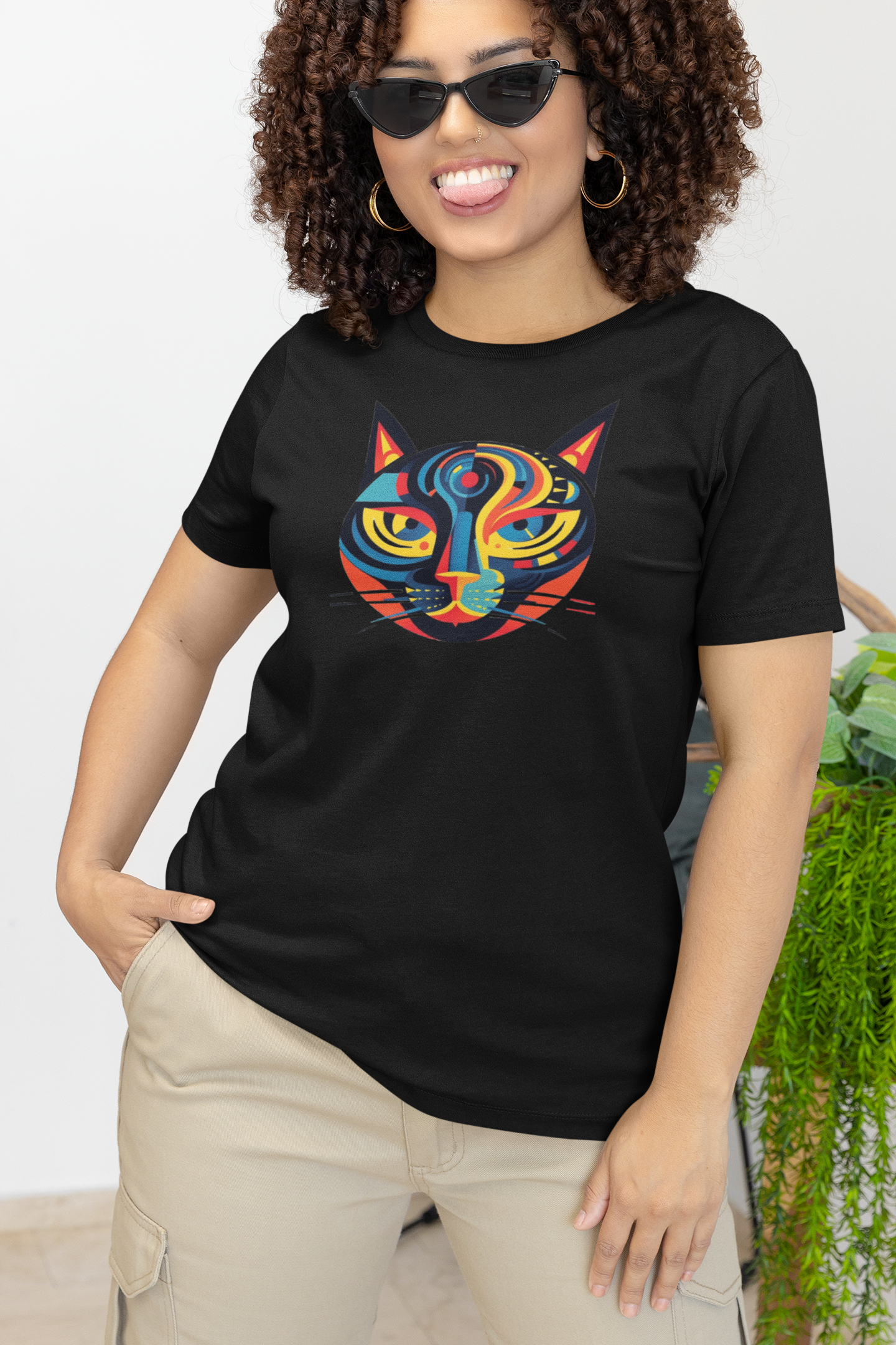 3rd Eye Cat Unisex Jersey Short Sleeve Tee