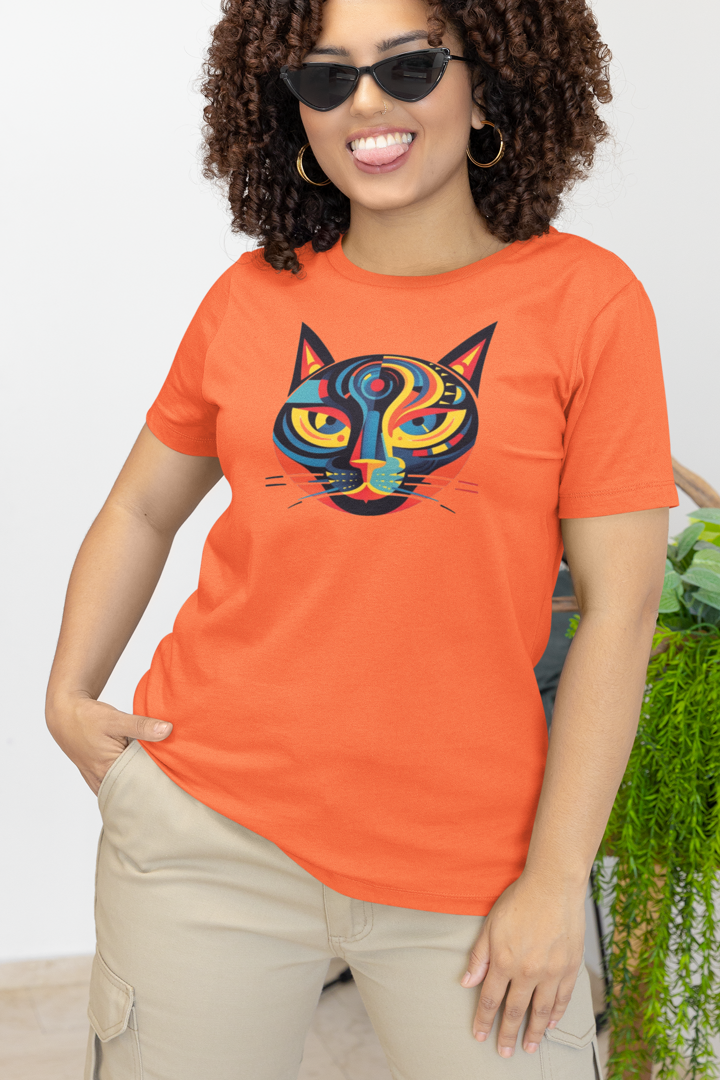 3rd Eye Cat Unisex Jersey Short Sleeve Tee