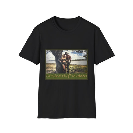 Carolina Pluff Mudders Unisex Softstyle T-Shirt — Black front