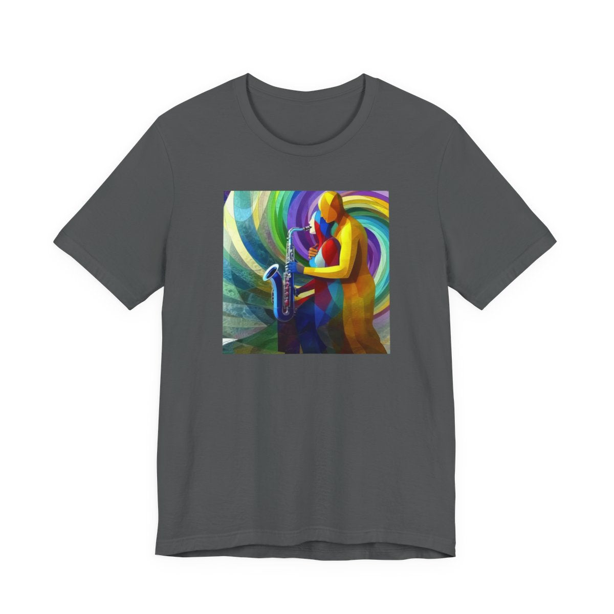 Categories Aint Real Unisex Jersey Tee — Asphalt front