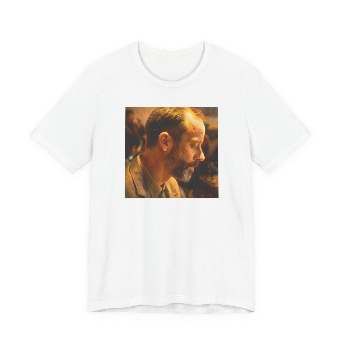 Everyday Can Be Sunday Unisex Jersey Tee — White front