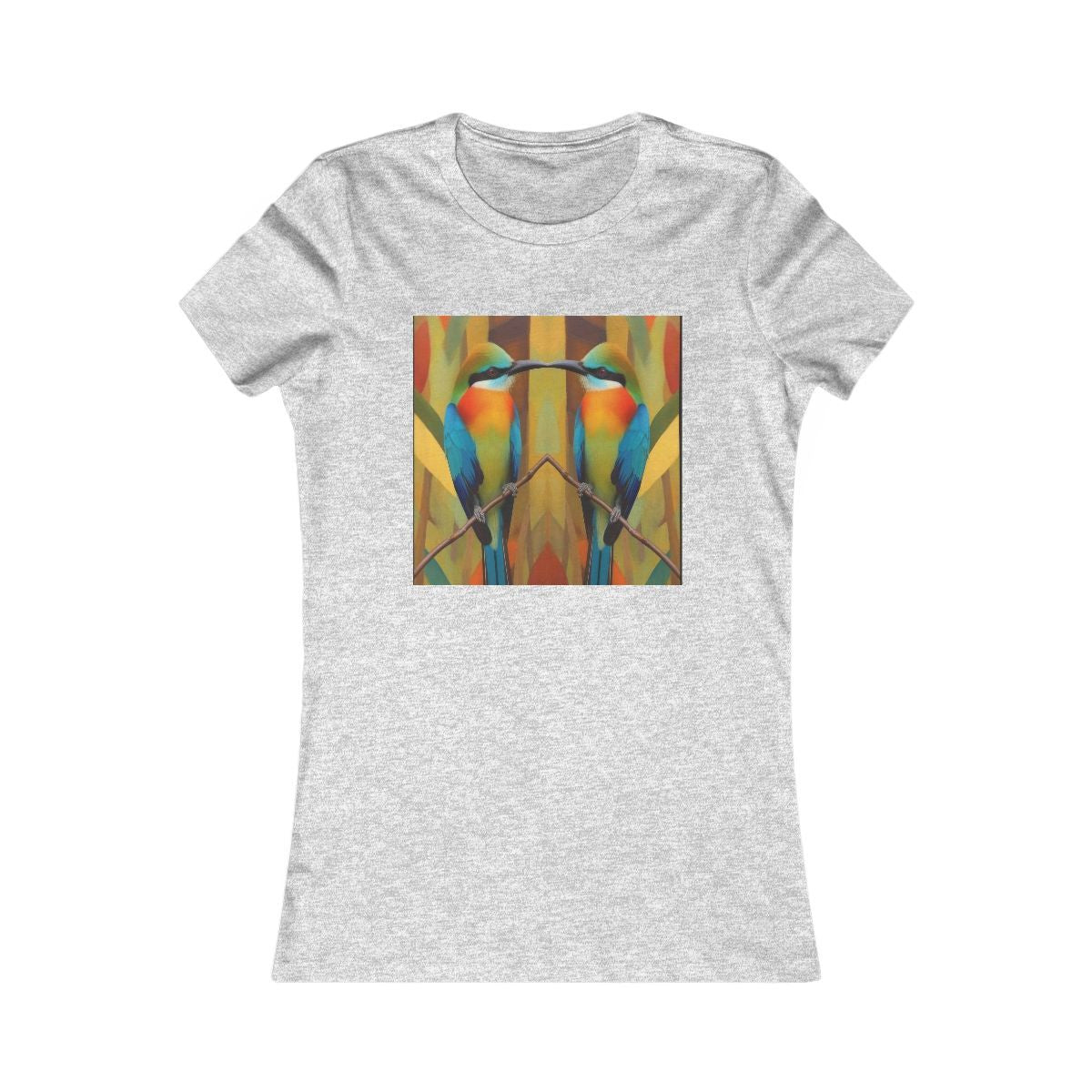 hummingbird-front-womens-favorite-tee printify front 5