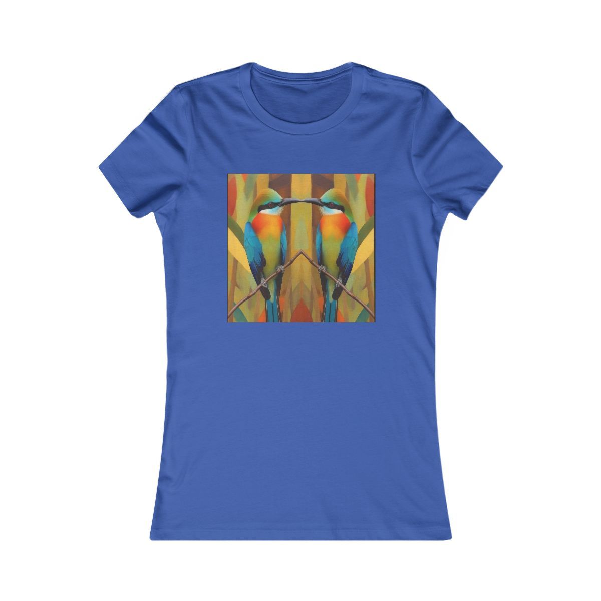 hummingbird-front-womens-favorite-tee printify front 6