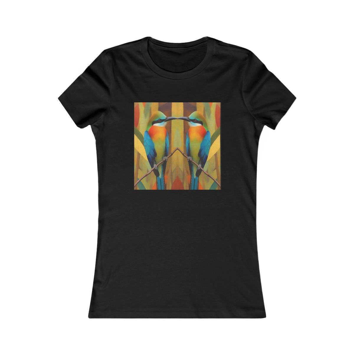hummingbird-front-womens-favorite-tee printify front 2