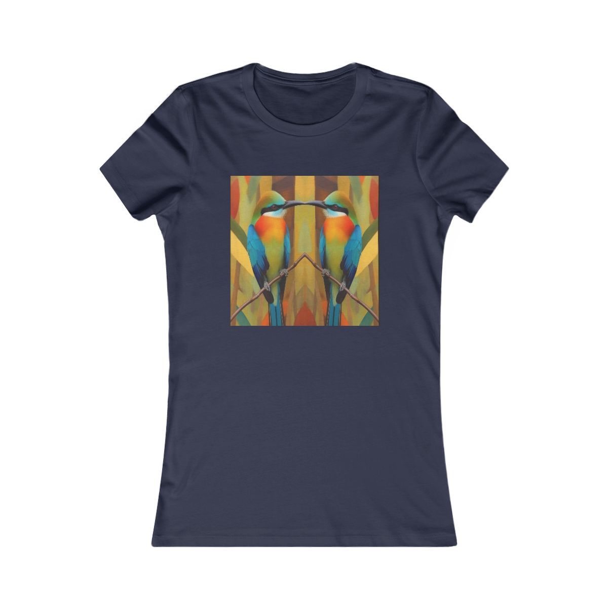 hummingbird-front-womens-favorite-tee printify front 7