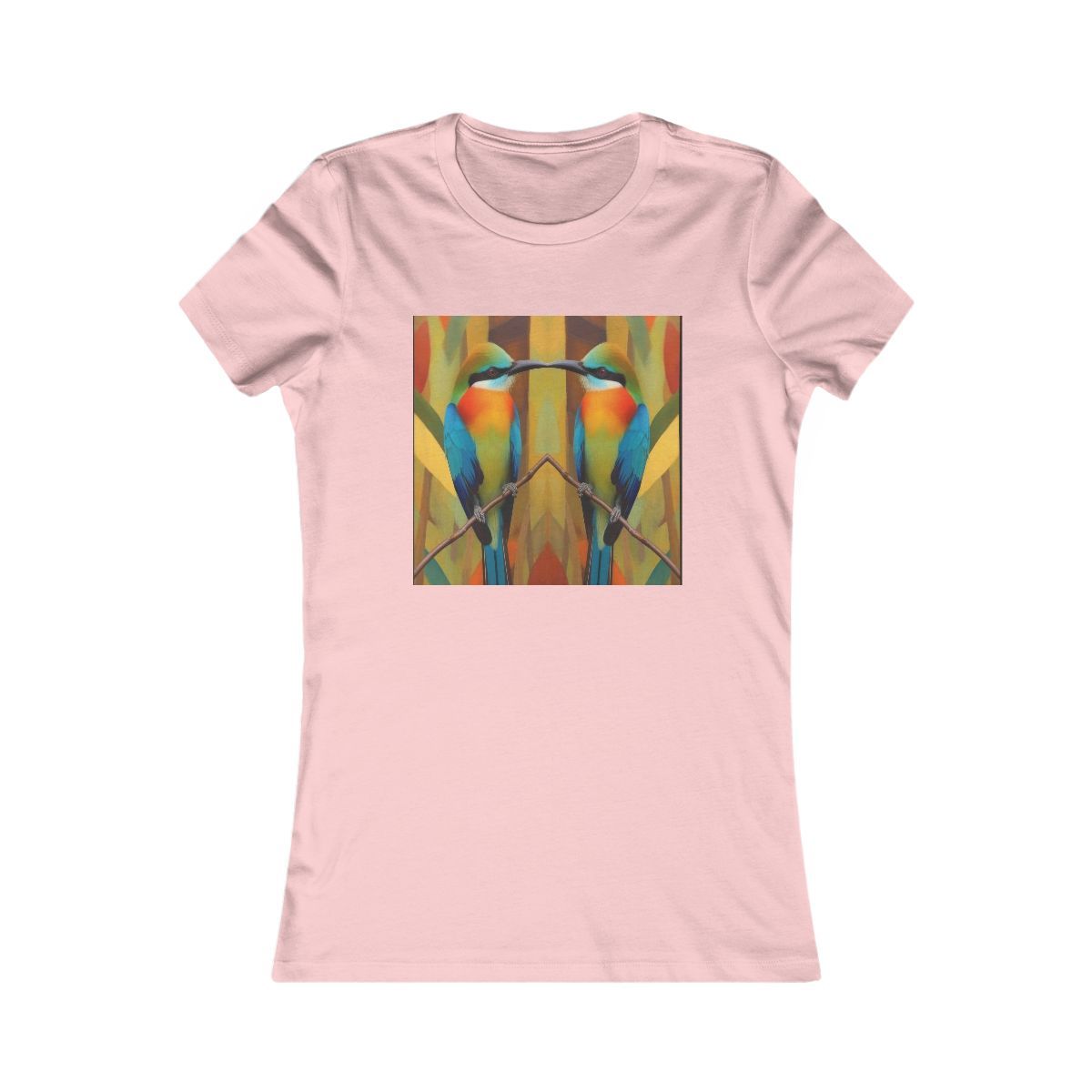 hummingbird-front-womens-favorite-tee printify front 8