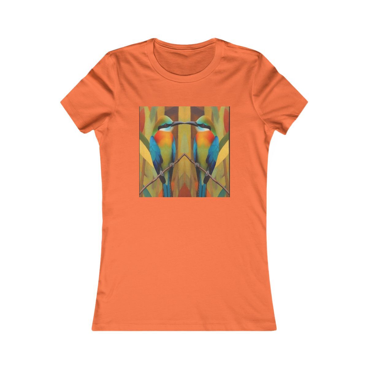 hummingbird-front-womens-favorite-tee printify front 1