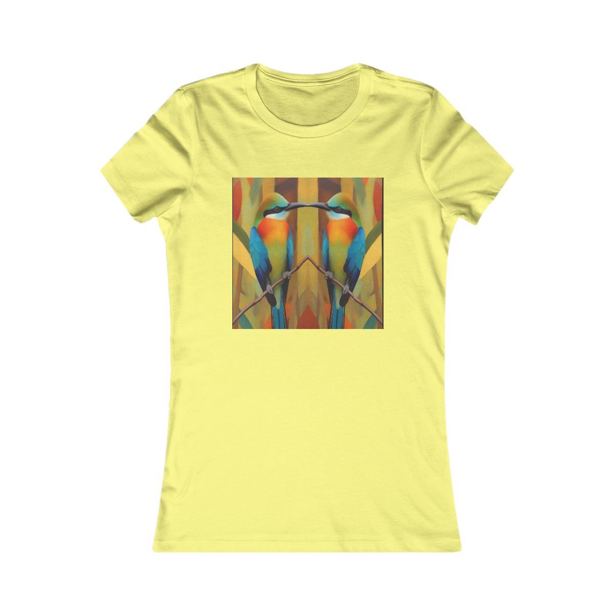hummingbird-front-womens-favorite-tee printify front 3