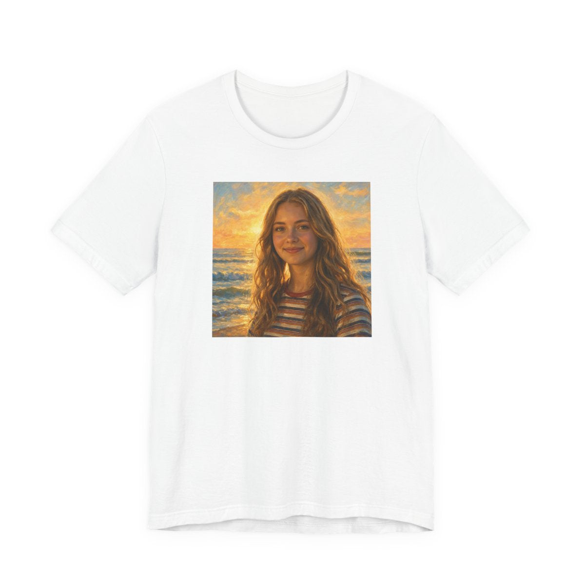 I Was A Fool Unisex Jersey Tee — White front