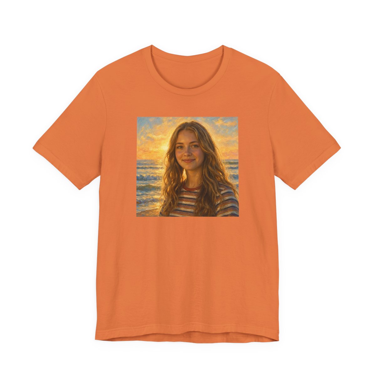 I Was A Fool Unisex Jersey Tee — Burnt Orange front
