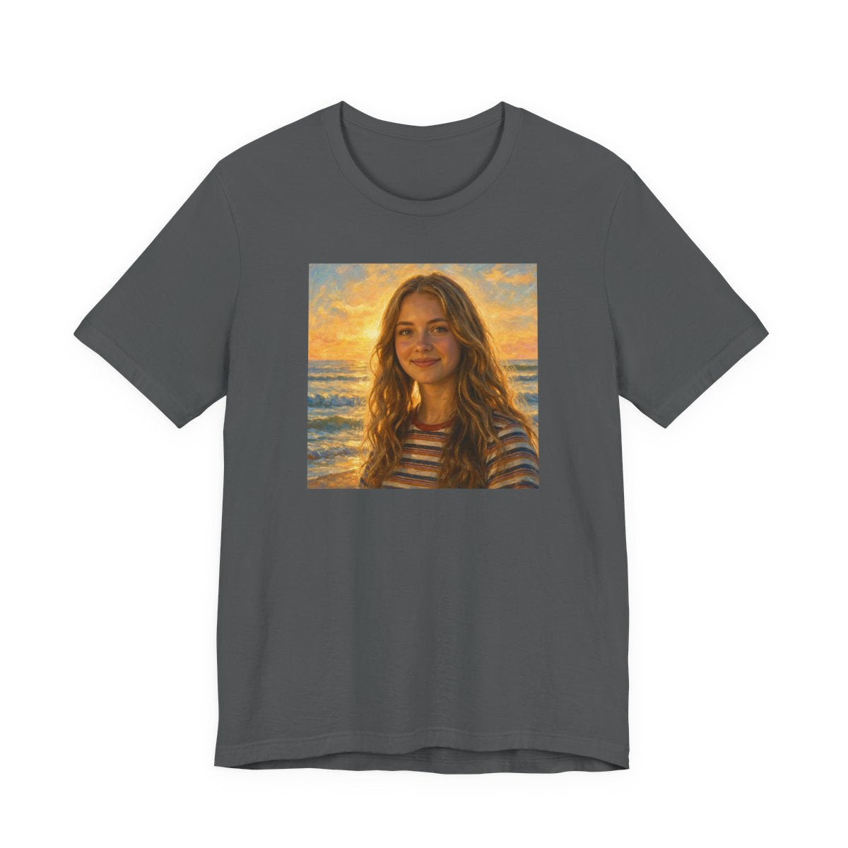 I Was A Fool Unisex Jersey Tee — Asphalt front