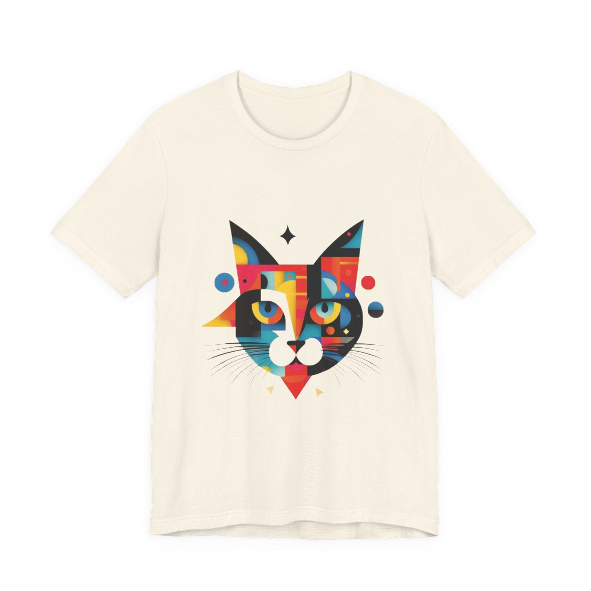Kittyfied Unisex Jersey Short Sleeve Tee — Natural front