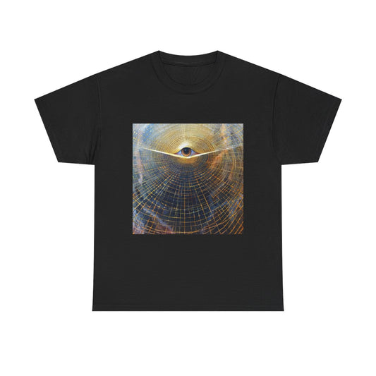 Nested Eyes Tee — Black front