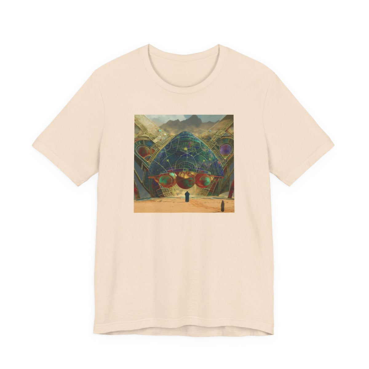 Semiconductor Cellular Unisex Jersey Tee — Soft Cream front