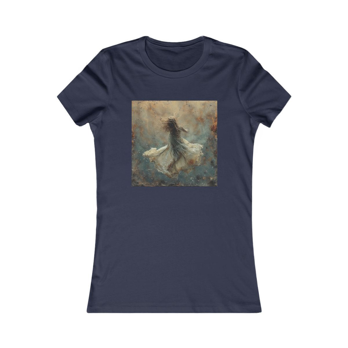Soul Submersion Women's Tee — Navy front