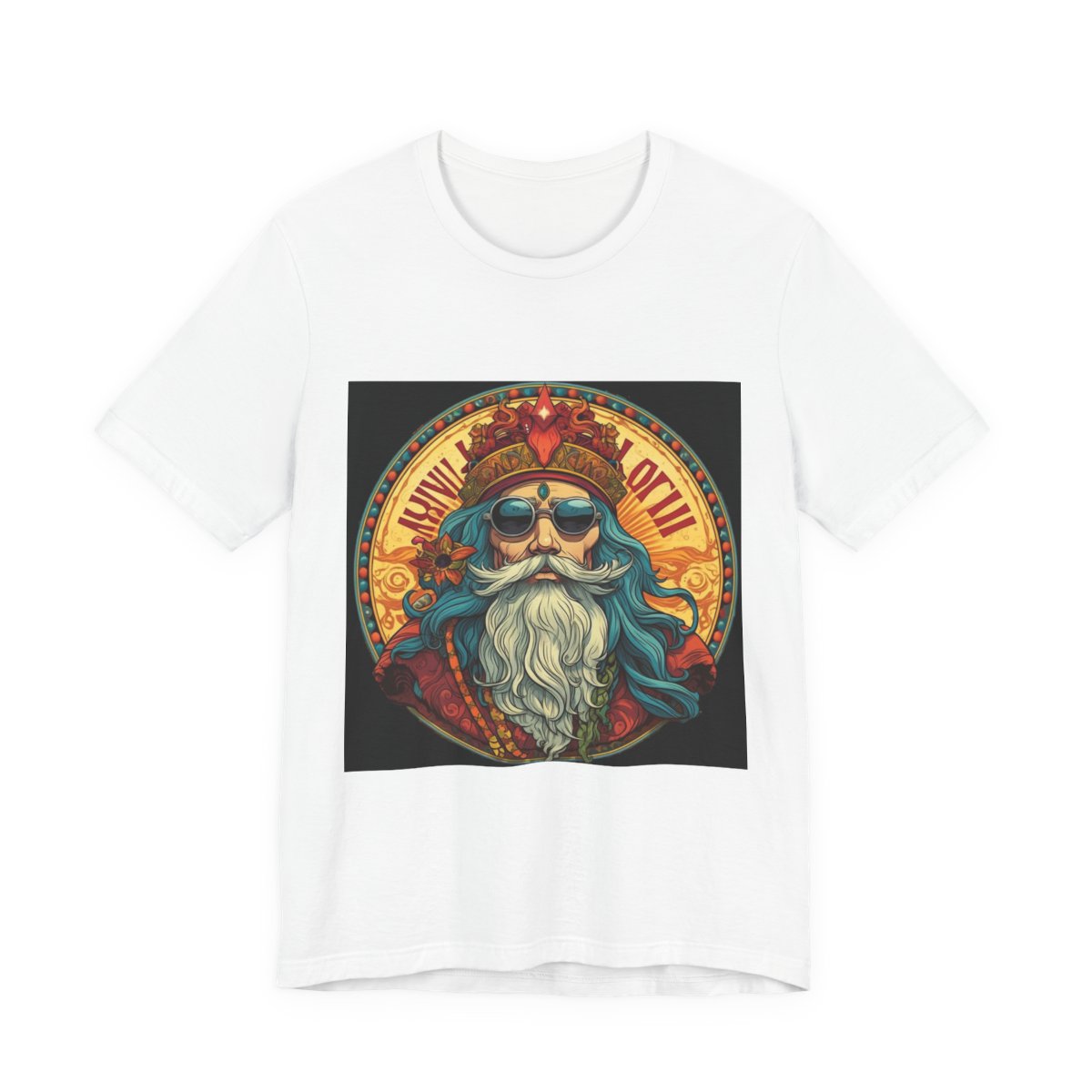 Spirit of Da Vinci Unisex Jersey Short Sleeve Tee — White front
