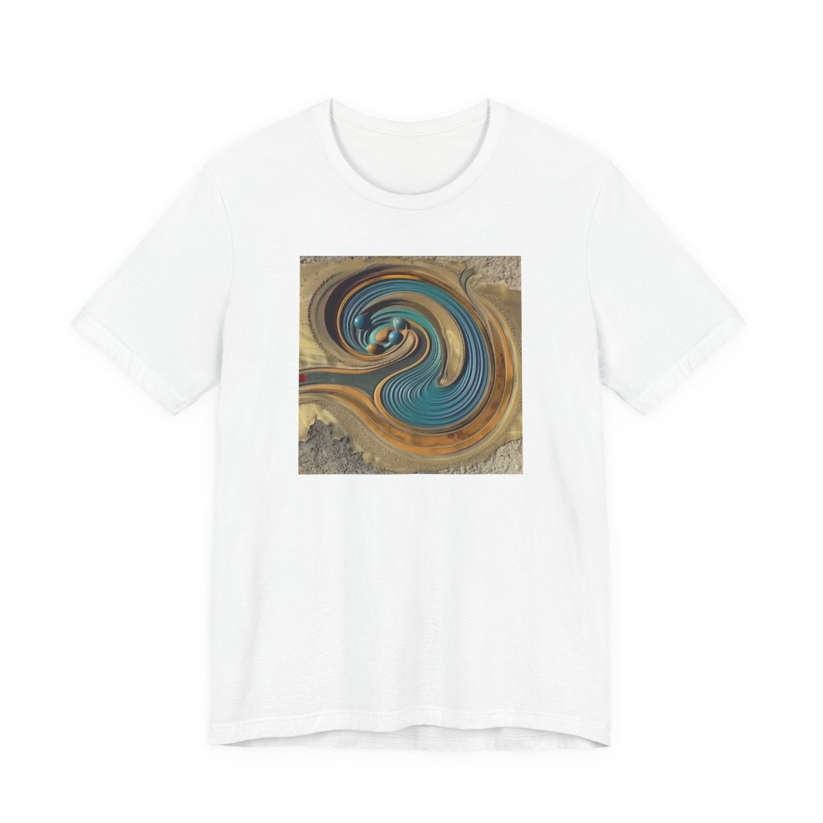 Spirit Wind Unisex Jersey Tee — White front
