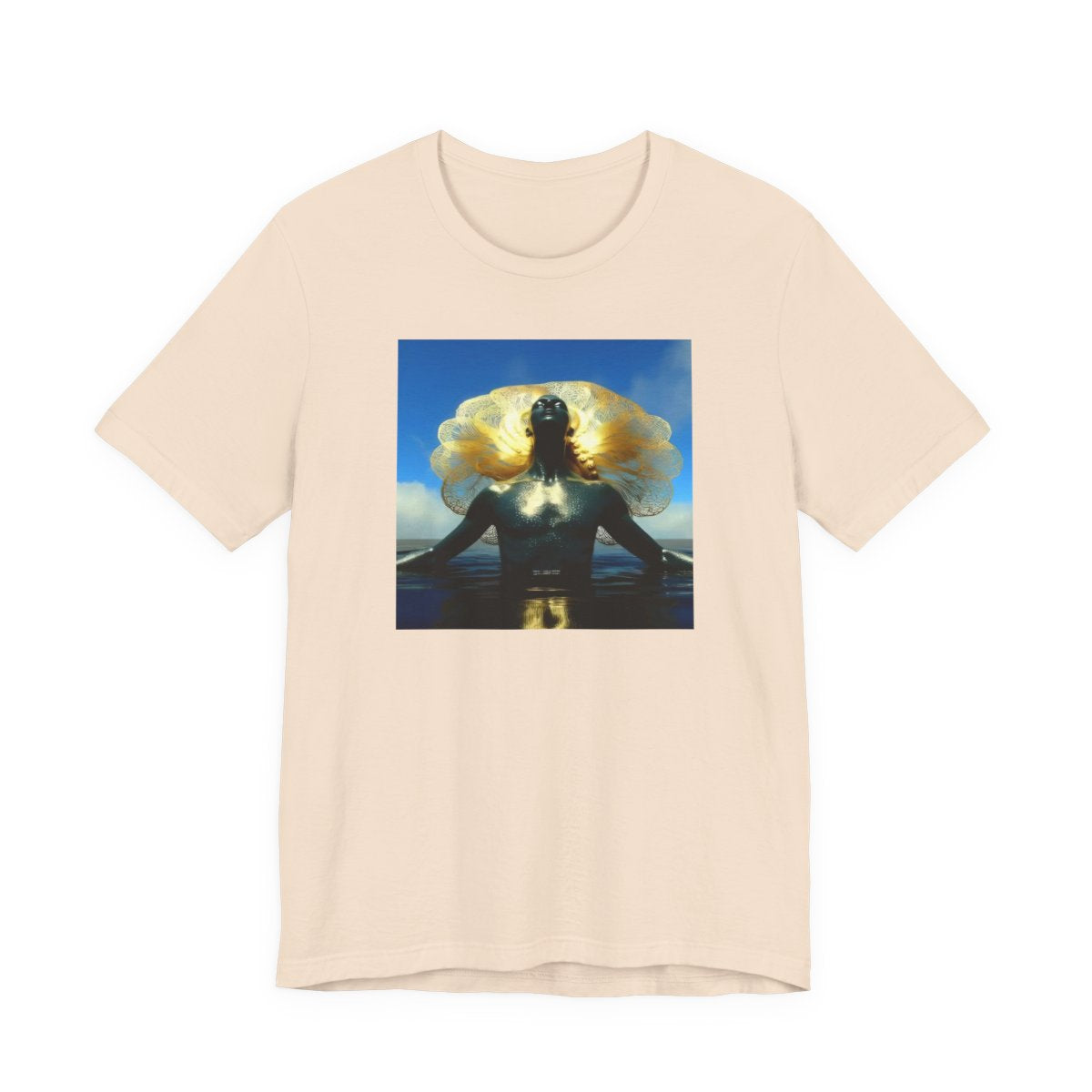 Tao Kuita Unisex Jersey Tee — Soft Cream front