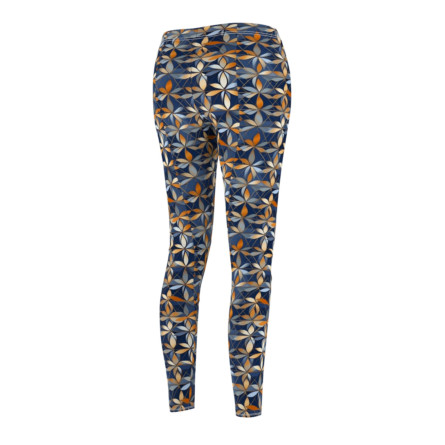 Flower of Life Women's Cut & Sew Casual Leggings (AOP)