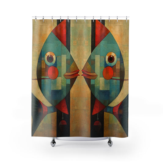 Fish Shower Curtains