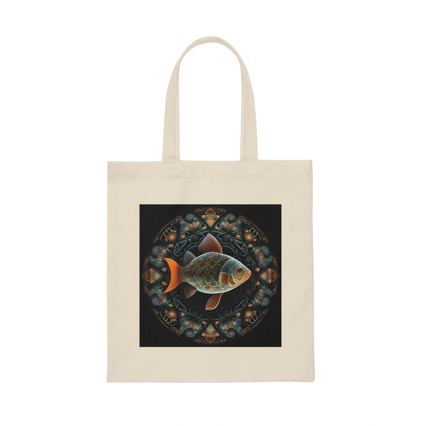 Fish Canvas Tote Bag