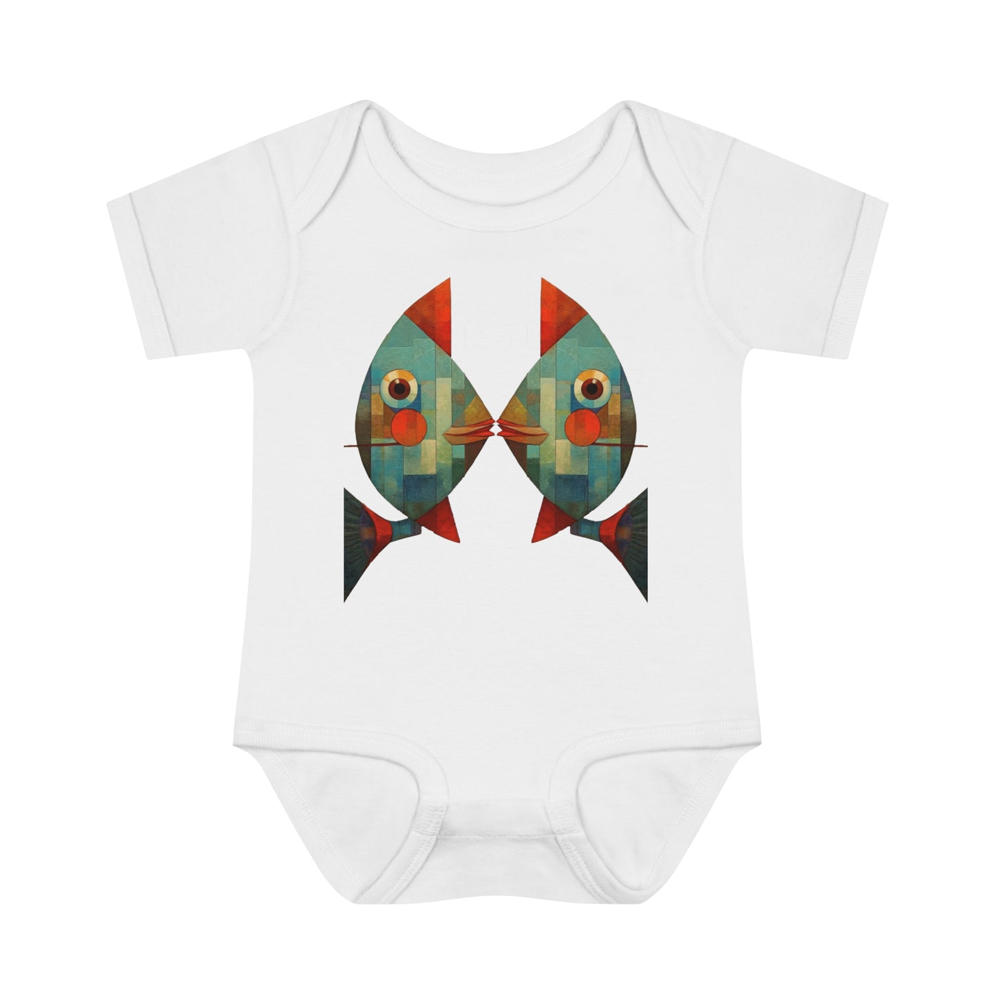 Fish Infant Baby Rib Bodysuit