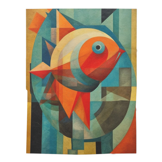 Fish Baby Swaddle Blanket